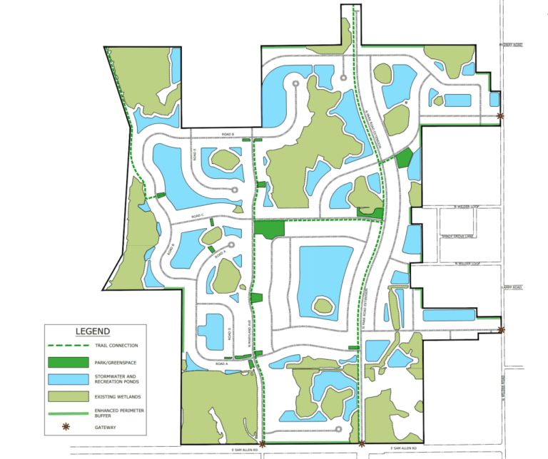 North Park Isle Map – North Park Isle Homes – Plant City, Florida