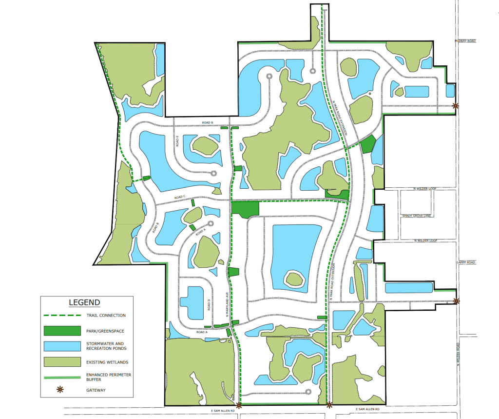North Park Isle Map